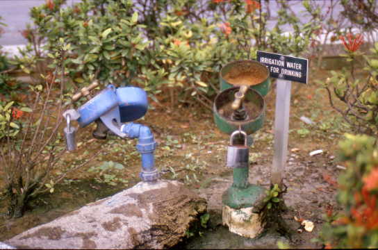 Teile des Bew�sserungssystems