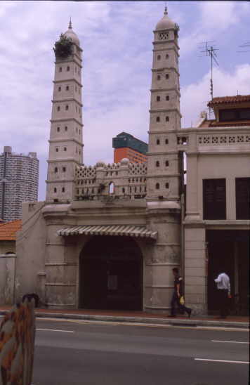 Tempel und Wohnhochh�user