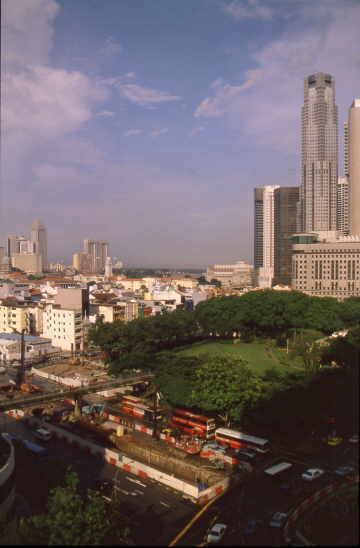 Blick aus Hotelzimmer