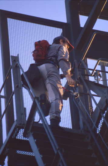 Br�cke mit Bridgeclimber