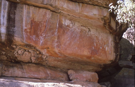 Aborigines-Zeichnungen