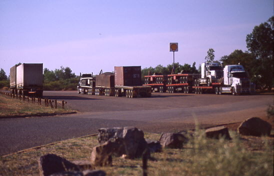 Parkplatz am Roadhouse Treeways