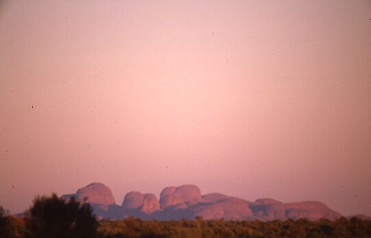 Uluru Sonnenaufgang - Olgas