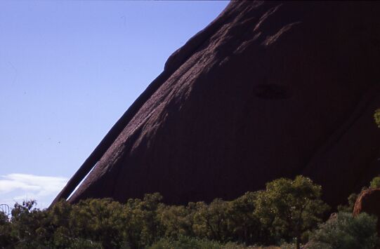 Uluru - Durchblick